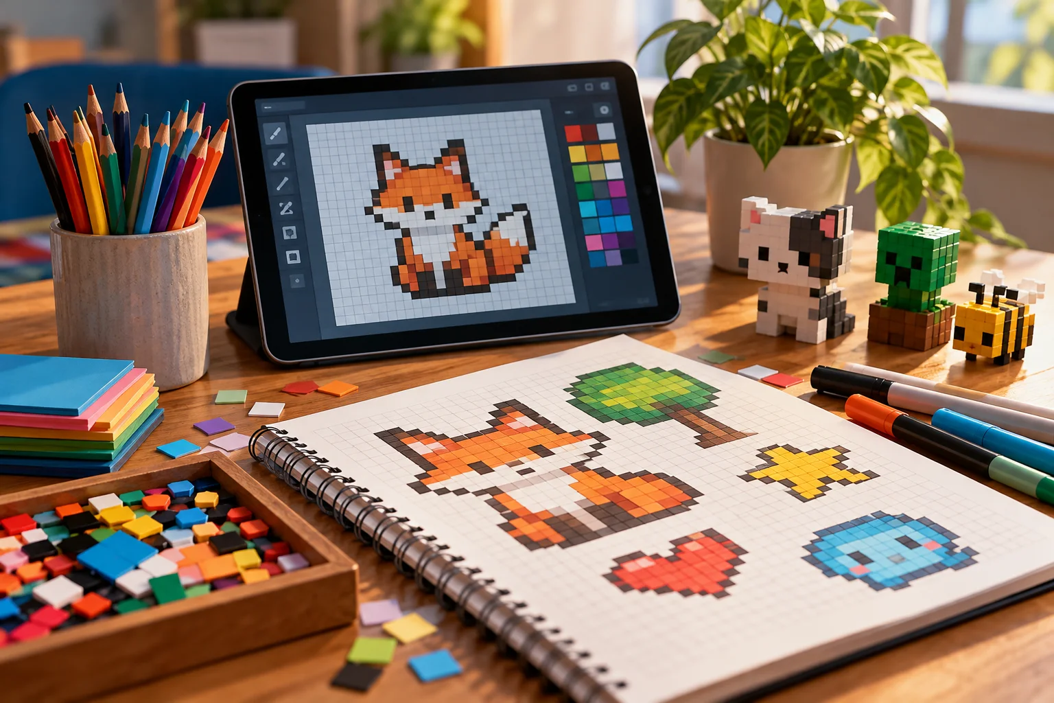 Pixelrajzhoz előkészített eszközök Pixelrajzhoz előkészített eszközök